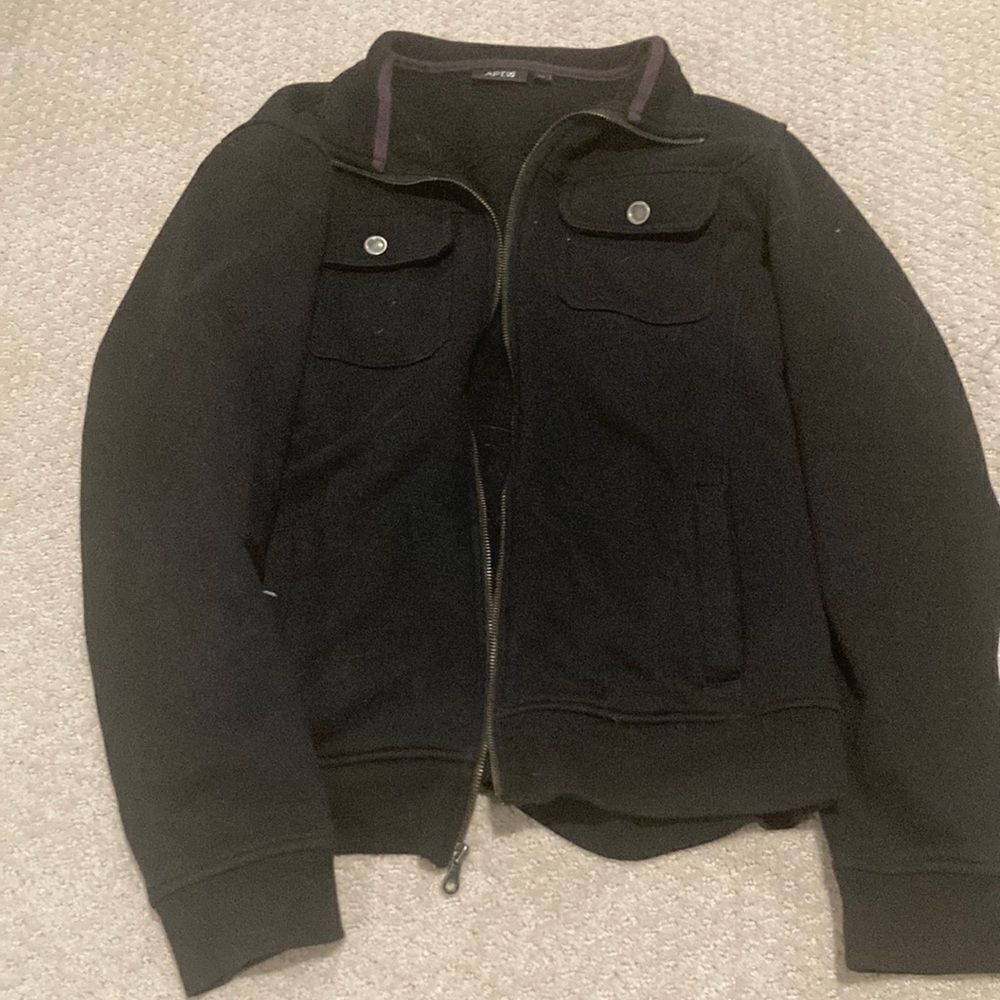Mens Jacket Casual Black